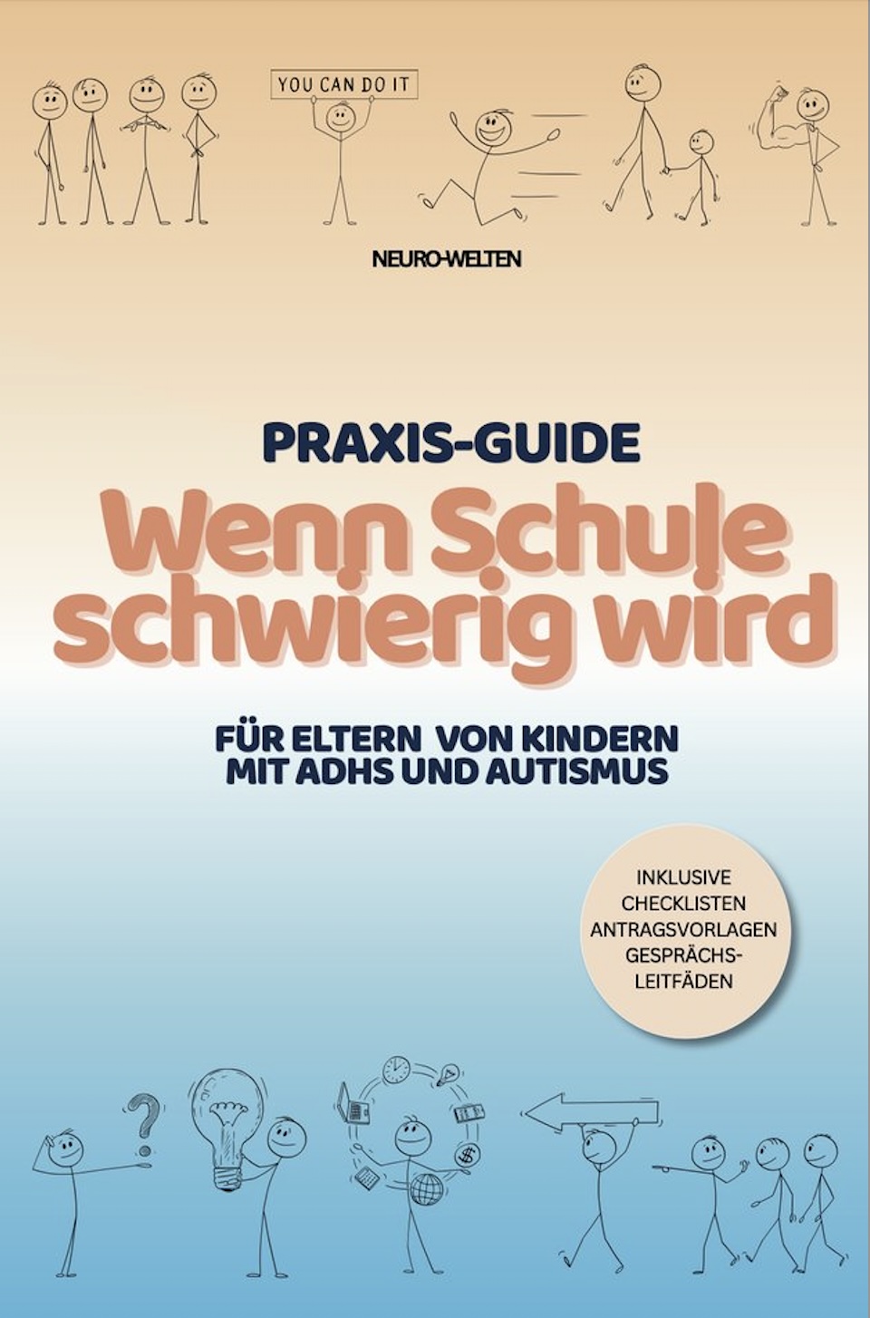 Buchcover: Wenn Schule schwierig wird – Praxis-Guide von Anna Schirk
